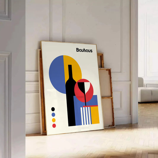 space Bauhaus Poster Art 11 stunning print essence design perfect gift enthusiasts walls vibrant modern artwork versatile decor options