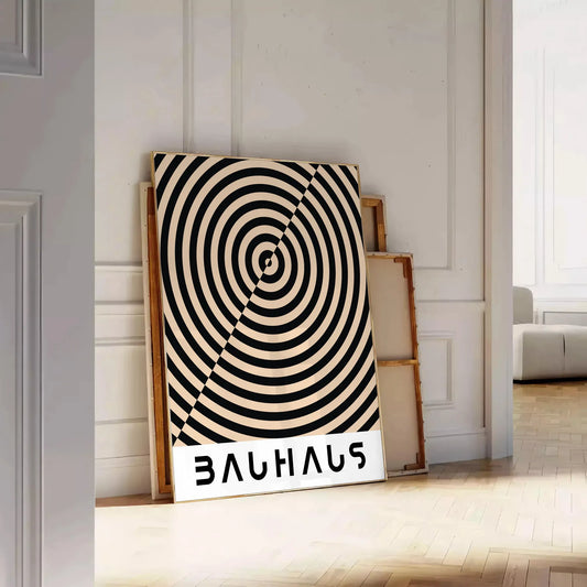 Poster space stunning Bauhaus art prints modern posters iconic minimalist design home office unique wall gift sizes A4 cm A0