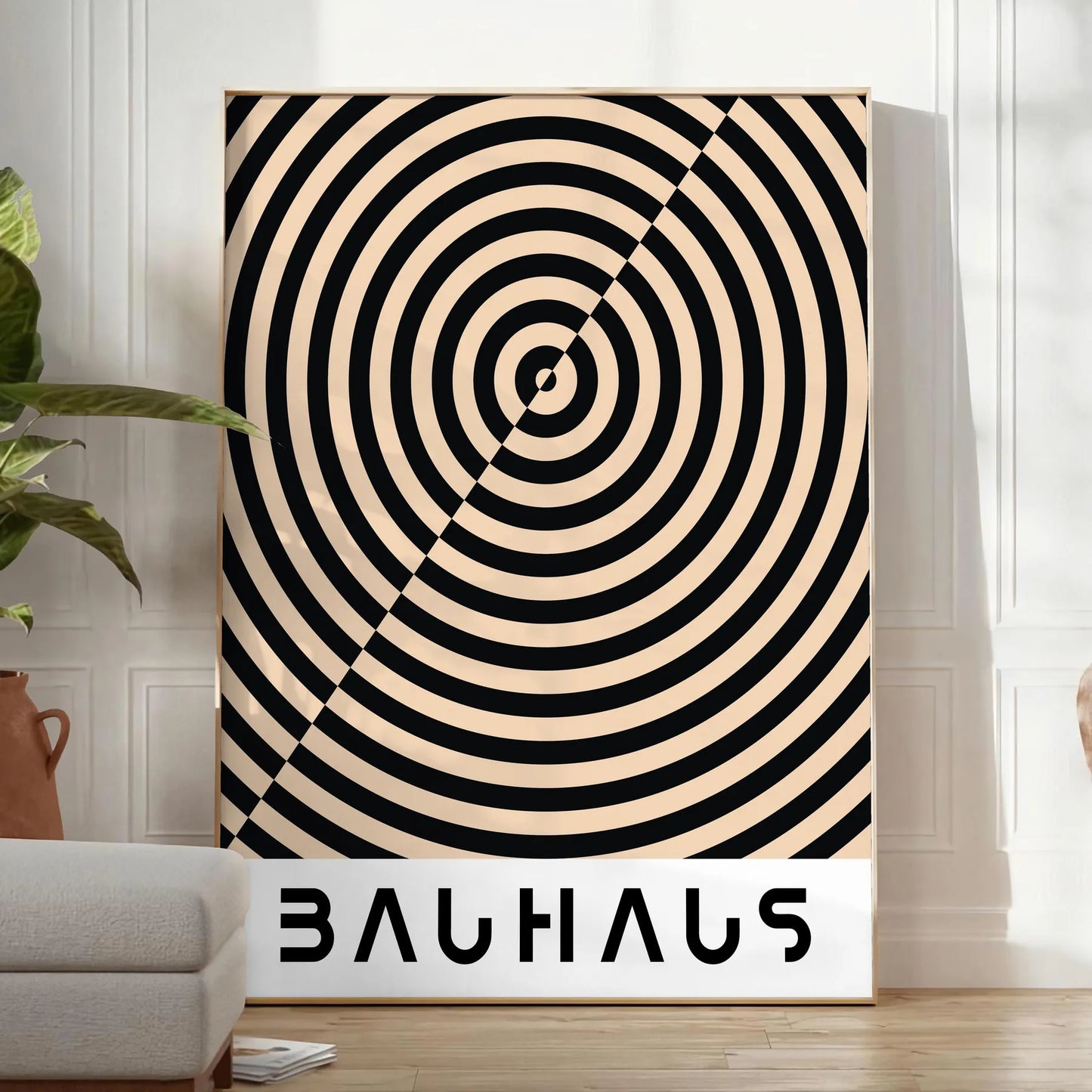 Poster space stunning Bauhaus art prints modern posters iconic minimalist design home office unique wall gift sizes A4 cm A0