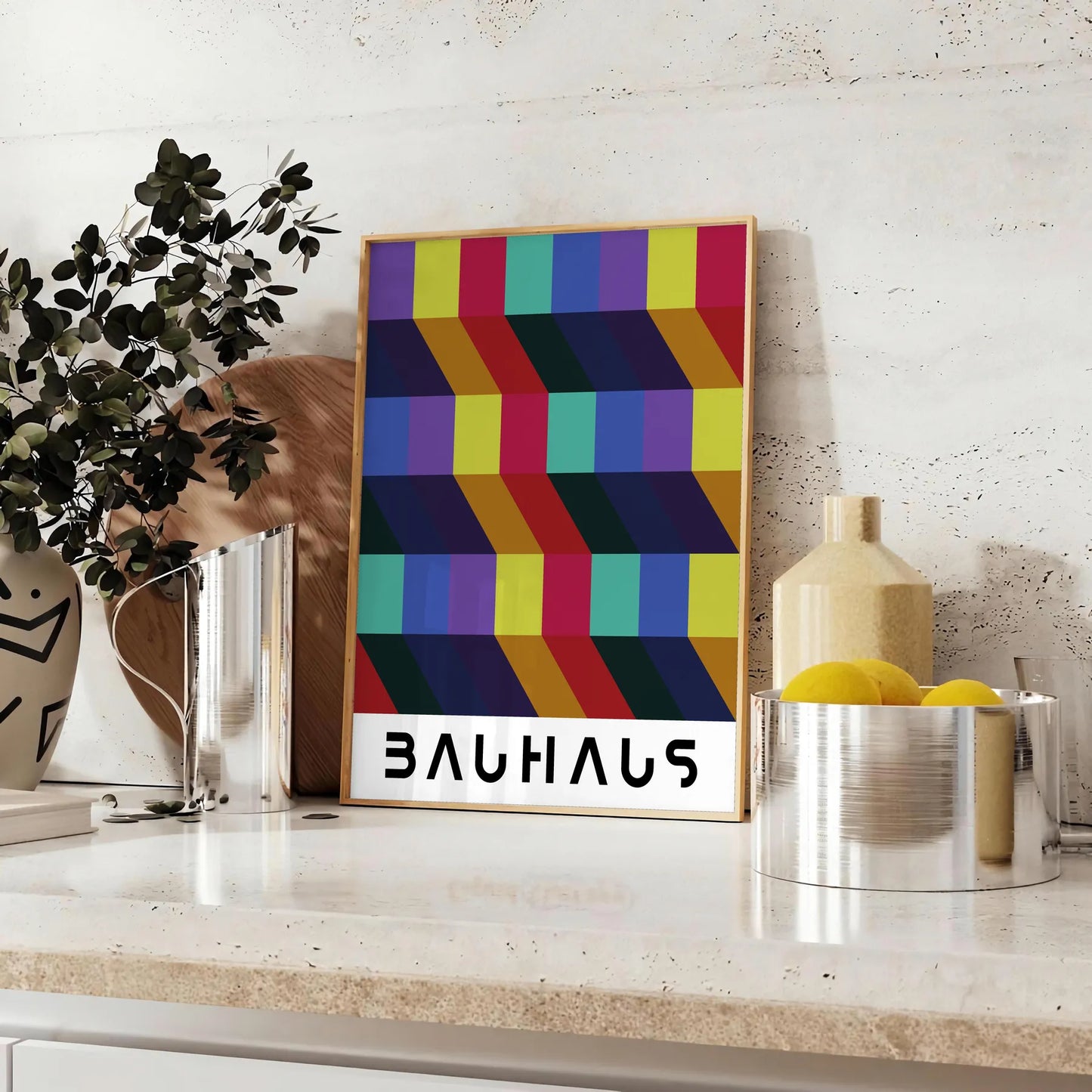 elegance Bauhaus art exclusive print poster wall unique gift artwork essence modern design unframed timeless addition space
