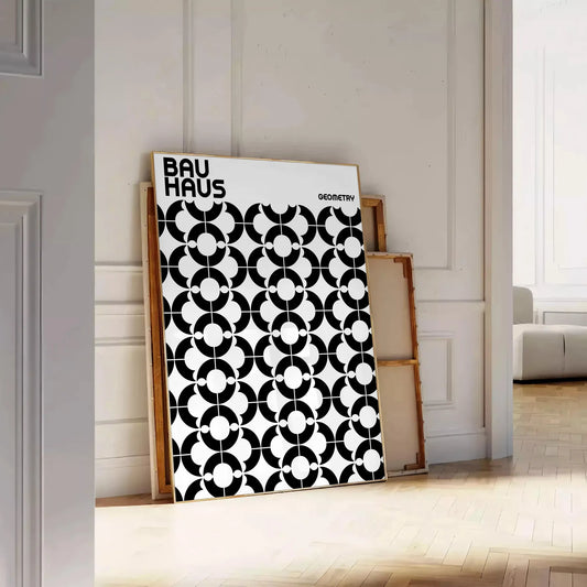 space Bauhaus vintage poster essence iconic art timeless print perfect wall thoughtful gift decor unique artwork available standalone version