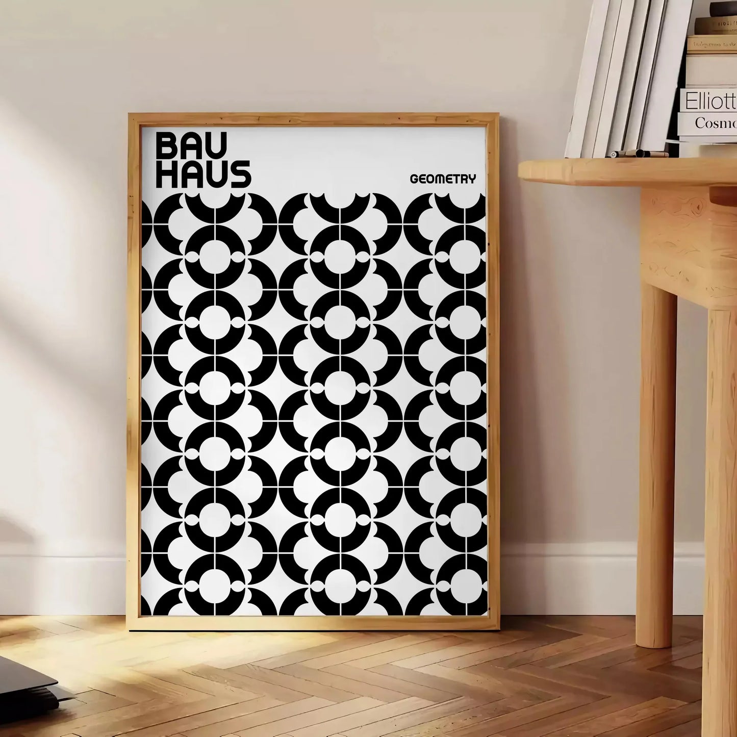 space Bauhaus vintage poster essence iconic art timeless print perfect wall thoughtful gift decor unique artwork available standalone version