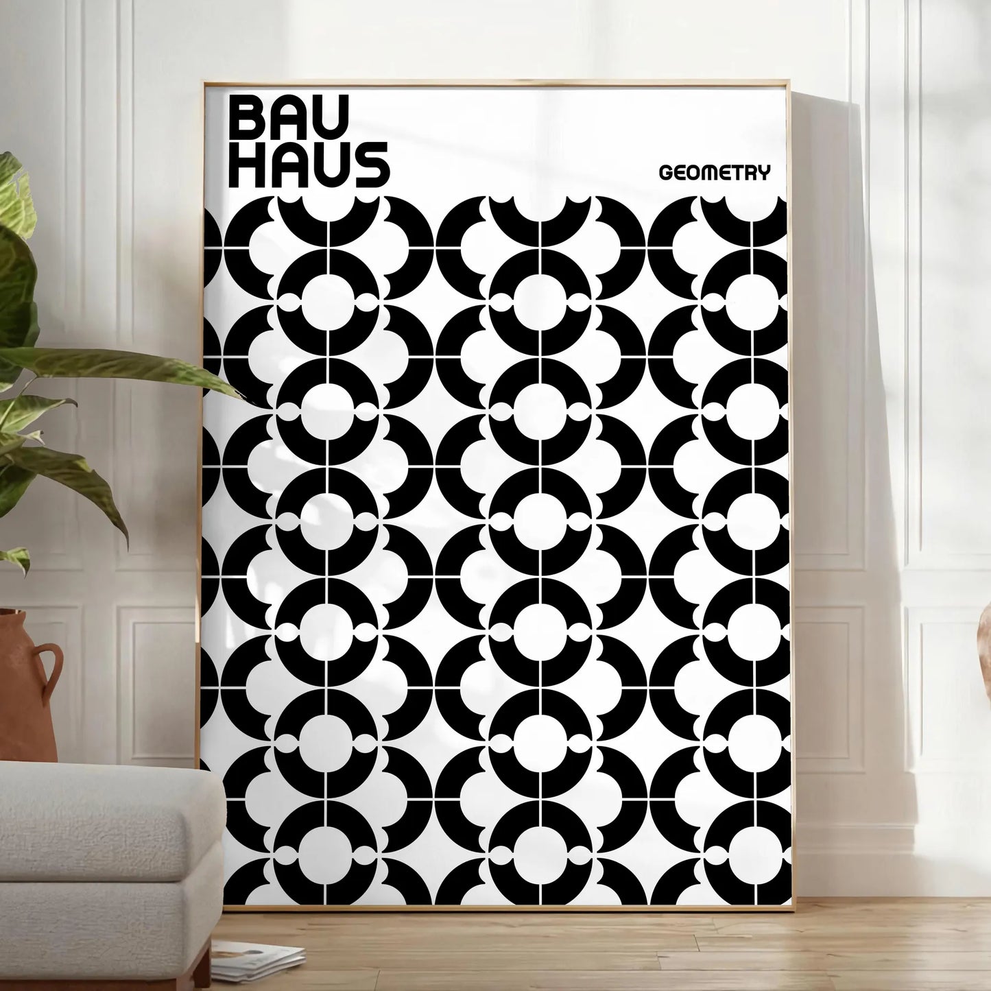 space Bauhaus vintage poster essence iconic art timeless print perfect wall thoughtful gift decor unique artwork available standalone version