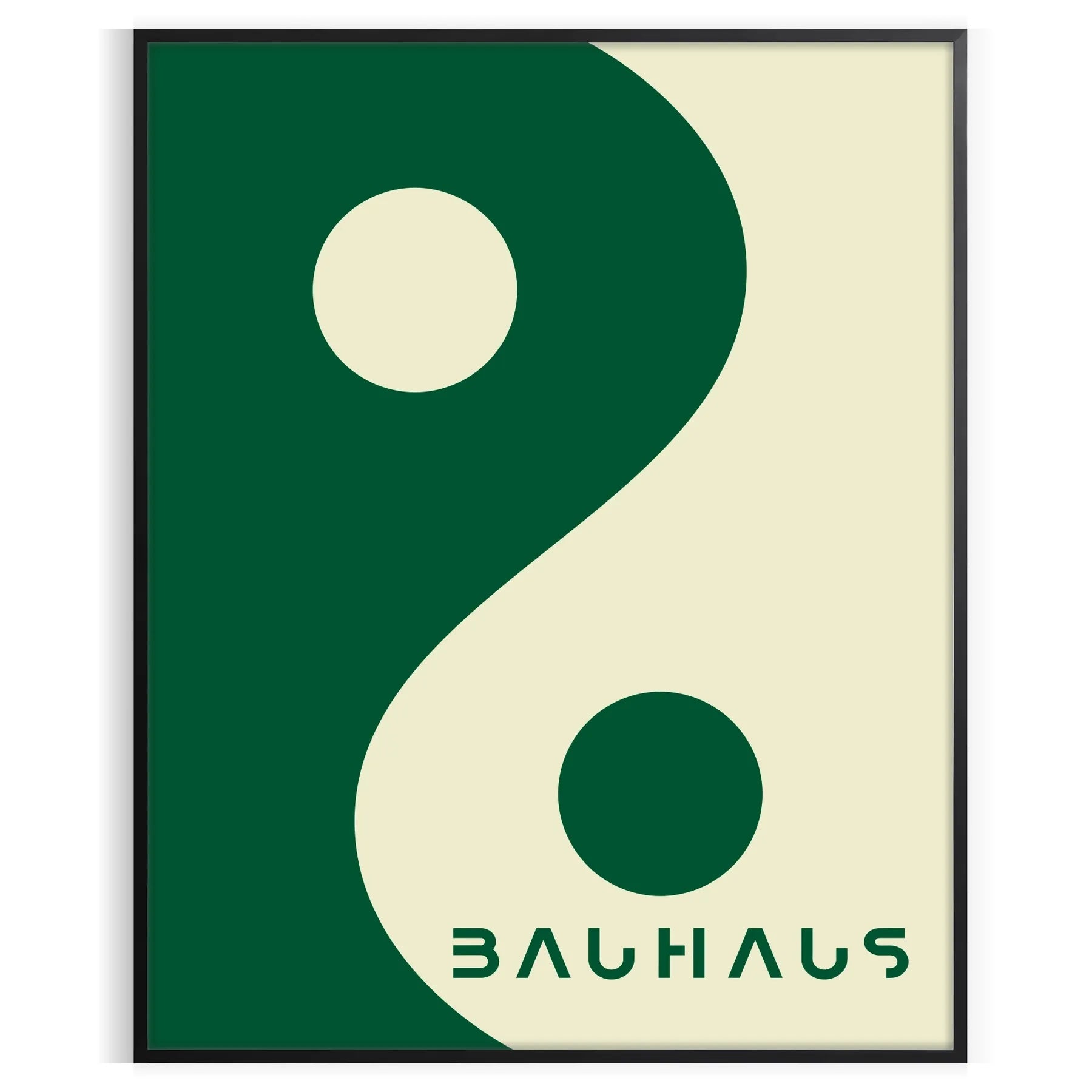 space Bauhaus wall art poster vibrant modern print perfect gift lovers unique touch room various sizes A4 cm impressive A0 walls timeless artwork today