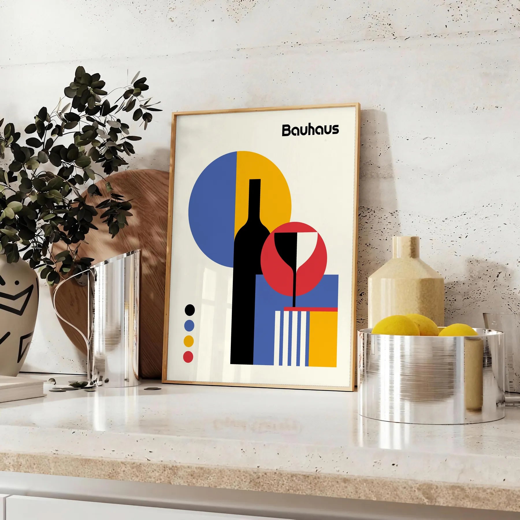 space Bauhaus Poster Art 11 stunning print essence design perfect gift enthusiasts walls vibrant modern artwork versatile decor options