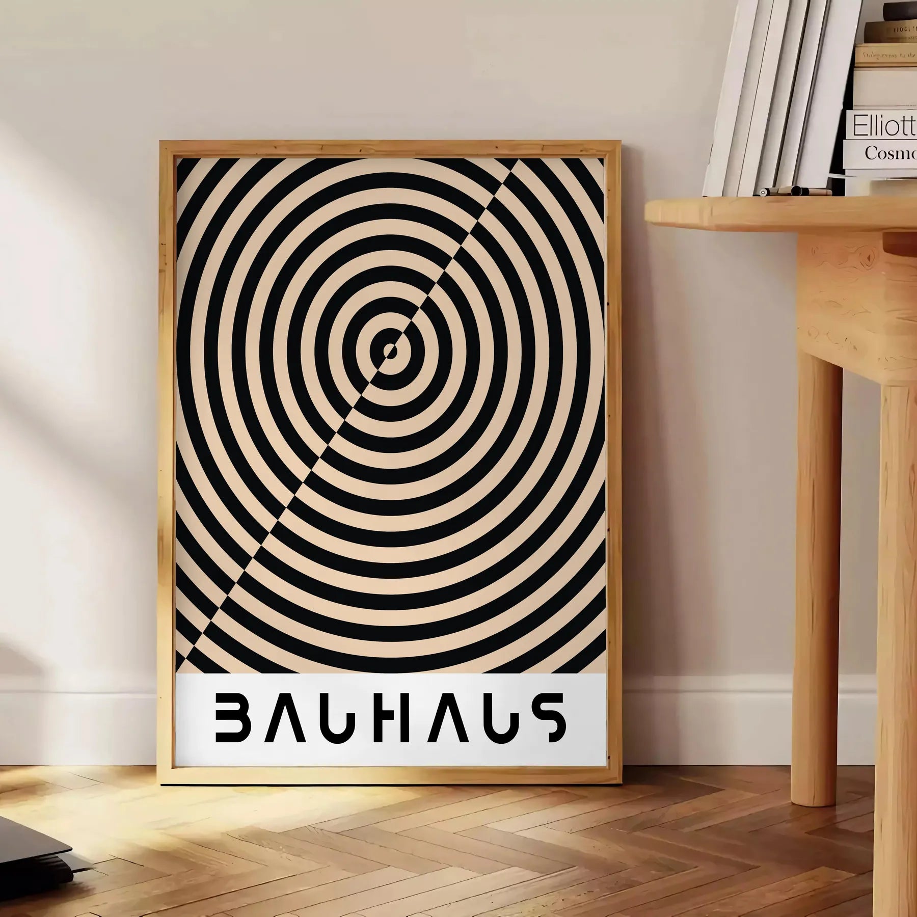 Poster space stunning Bauhaus art prints modern posters iconic minimalist design home office unique wall gift sizes A4 cm A0